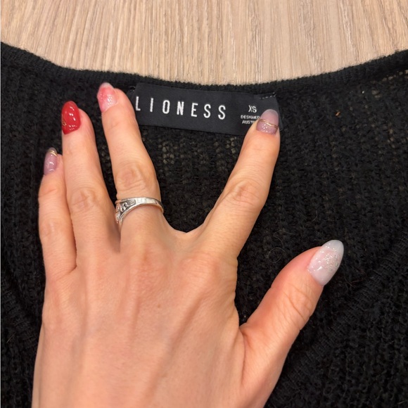 LIONESS BLACK‎ CARDIGAN - Picture 3 of 3